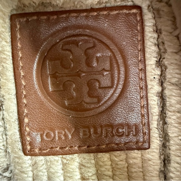 Tory Burch Cream and Brown Espadrilles size 5.5 - Picture 11 of 11
